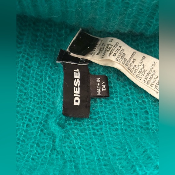 Diesel oversized beanie electric blue nwot - Picture 4 of 4